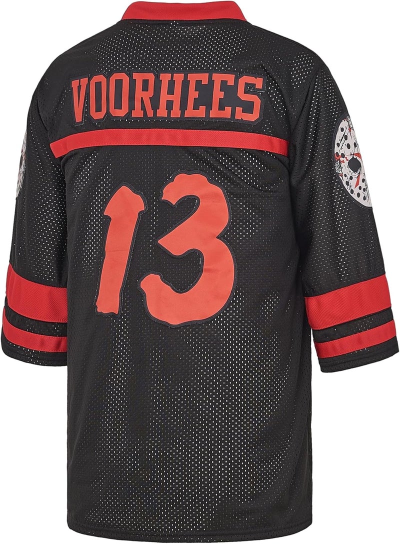 Ucavan Men's Slashers Voorhees 13 Jason Hockey Jersey and Mask - Image 3